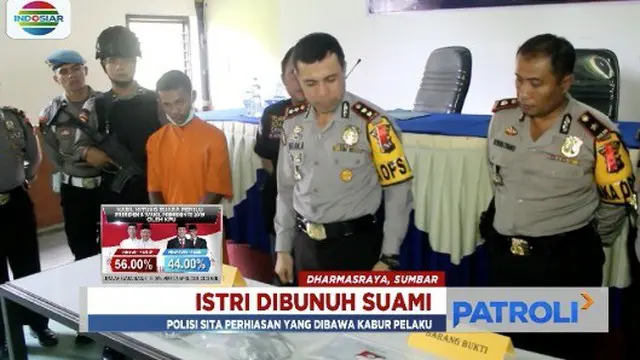 Seorang wanita di Kabupaten Dharmasraya, Sumbar, dibunuh dan jasadnya dimasukkan ke dalam sumur oleh sang suami usai cekcok soal dagangan.