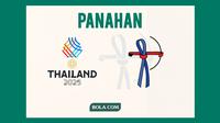 SEA Games 2025, cabang panahan. (Bola.com/Wiwig Prayugi)