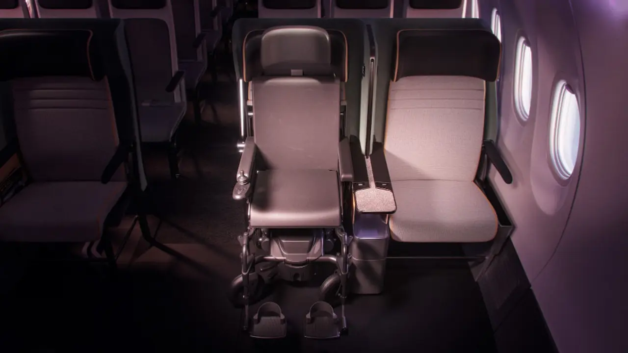 Anak perusahaan Delta Air Lines, Delta Flight Products memperkenalkan opsi kursi kabin baru bagi pengguna kursi roda untuk penumpang pesawat.