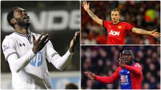 Striker sebagai ujung tombak tim dibutuhkan ketajaman dan kemampuan menempatkan posisi untuk mencetak gol. Namun banyak striker yang sering melakukan offside ketika berada di daerah pertahan lawan. Berikut 5 raja offside di Premier League. (kolase foto AFP)