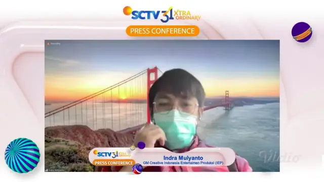 Konferensi pers virtual HUT SCTV 31 Xtraordinary