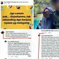 Postingan istri Dandim 1417 Kendari, sempat memancing reaksi netizen sebelum adanya sanksi hukum terhadap suaminya.(Liputan6.com/Ahmad Akbar Fua)