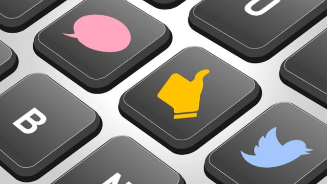 Ilustrasi Twitter dan media sosial