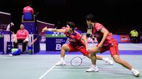 Apriyani Rahayu/Siti Fadia Silva di Thailand Open 2023. (PBSI)