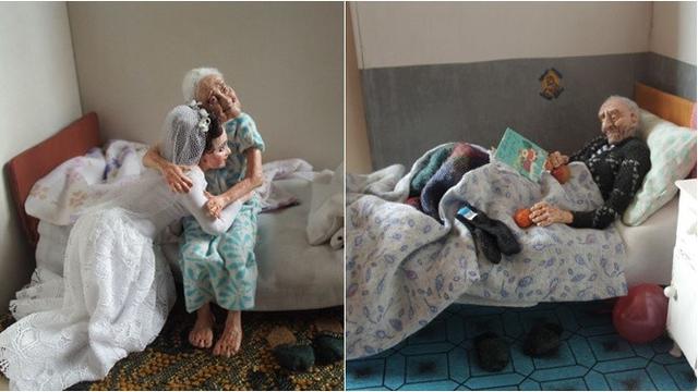 Seniman Ini Ilustrasikan Kehidupan Masa Tua Lewat Boneka, Ini 7 Karyanya