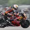 Pedro Acosta dari Spanyol dan Red Bull KTM Factory Racing melaju di lintasan lurus setelah mengalami kecelakaan saat balapan MotoGP di MotoGP AS - Balapan pada tanggal 30 Maret 2025 di Austin, Texas. (Mirco Lazzari gp/Getty Images via AFP)