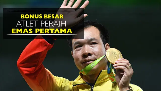 Video bonus-bonus besar atlet yang pertama kali raih medali emas di Olimpiade usai Rio 2016.