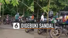 Kejadian yang terjadi di salah satu tempat wisata itu diduga karena pengendara menggeber-geber motor saat adzan berkumandang.