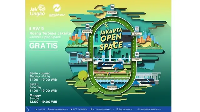 Rute bus Ruang Terbuka (Jakarta Open Space)