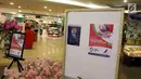 Stiker aman saji Asian Games 2018 terlihat di restoran di Plaza Indonesia, Jakarta, Selasa (24/7). Pemprov, Inasgoc dan BPOM akan memeriksa dan memberikan sertifikasi stiker di tempat makan menandakan makanan tersebut aman. (Liputan6.com/Arya Manggala)