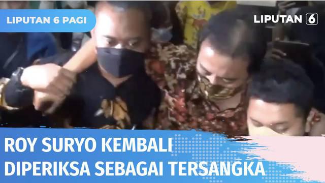 Penyidik Polda Metro Jaya kembali memeriksa Mantan Menpora, Roy Suryo sebagai tersangka unggahan meme stupa Candi Borobudur pada Kamis (28/07) siang. Sebelumnya pemeriksaan terhadap Roy Suryo dihentikan karena yang bersangkutan mengeluh sakit.