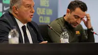 Joan Laporta Tuduh Xavi Berbohong soal Masalah Lionel Messi
