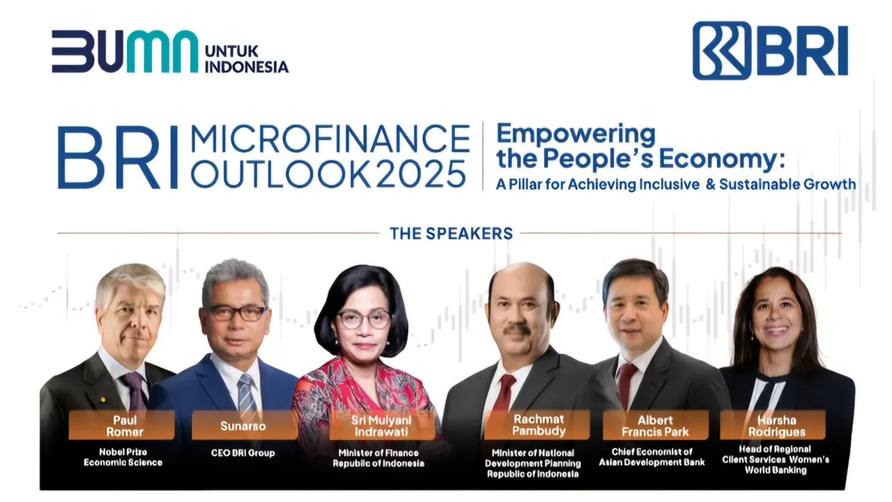 Kupas Strategi Pemberdayaan Ekonomi Berbasis Rakyat di BRI Microfinance Outlook 2025