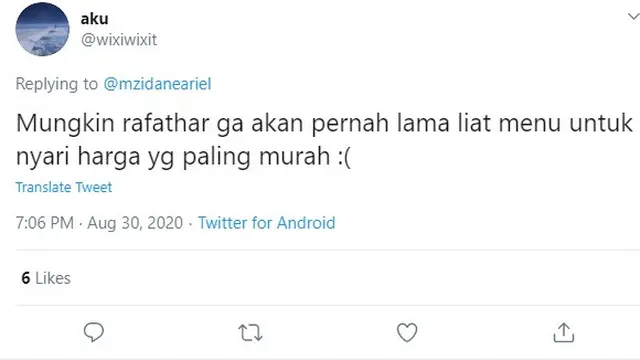 Komentar kocak warganet soal logo RANS di badan pesawat