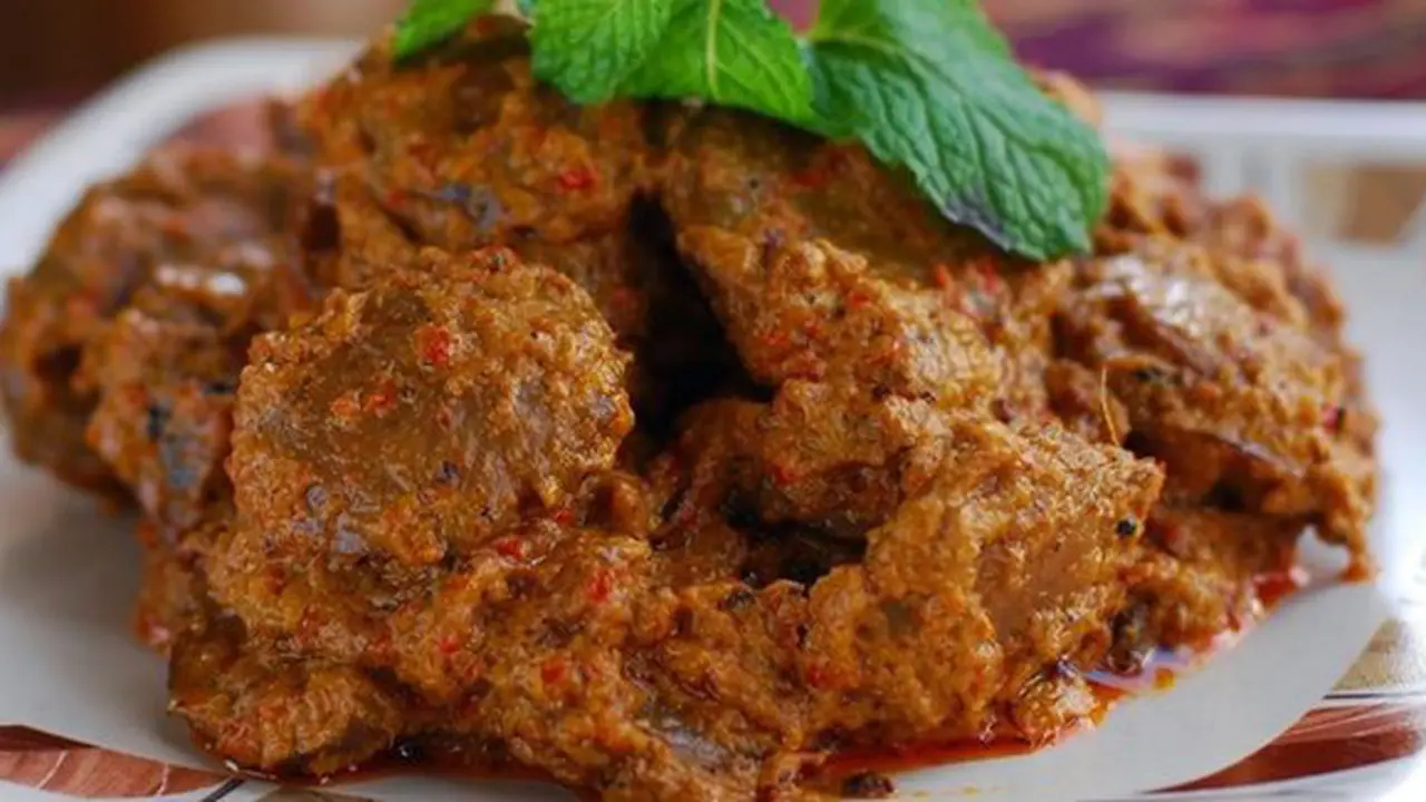 ilustrasi rendang ayam (Jilly Cheung/Asia One/AP Photos)