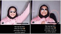 Viral Penampakan Horor. (Sumber: TikTok/ dianaaaans)