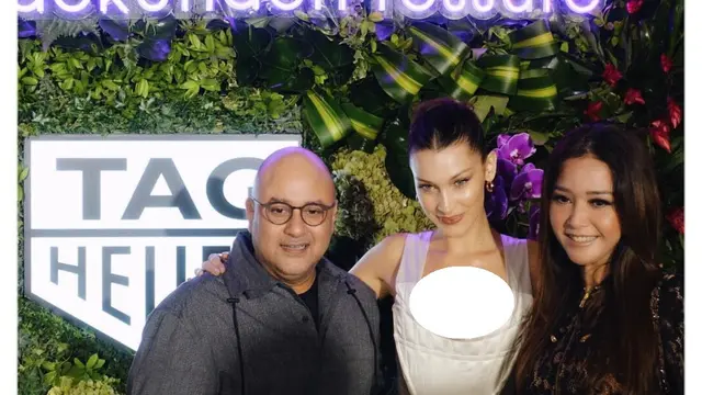 Irwan Mussry, Maia Estianty dan Bella Hadid (Instagram/ maiaestiantyreal)