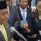 Menteri Energi dan Sumber Daya Mineral (ESDM) Bahlil Lahadalia usai pelantikan pejabat Kementerian ESDM di Gedung Chairul Saleh, Kantor Sekretariat Jenderal Kementerian ESDM, Rabu (6/5/2026). (Liputan6.com/Christian)