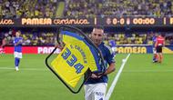 Gelandang Real Oviedo, Santi Cazorla. (Jose Jordan/AFP)