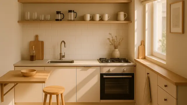 Dapur Minimalis Tanpa Sekat