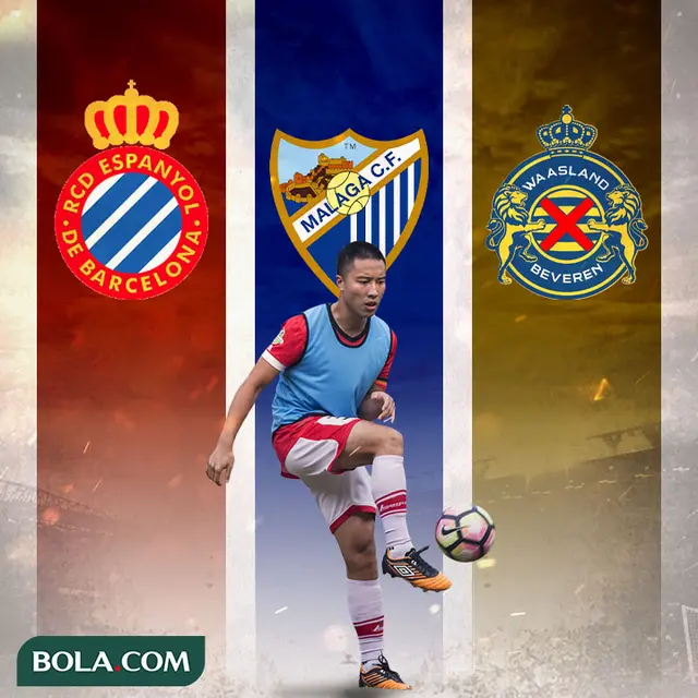 Ilustrasi Arthur Irawan - Espanyol, Malaga, dan Waasland-Beveren