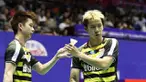 Kevin Sanjaya / Marcus Gideon tak butuh waktu untuk melangkah ke babak delapan besar China Open. Mereka telah menyingkirkan ganda putra Thailand, Tinn Isriyanet / Kittisak Namdash.