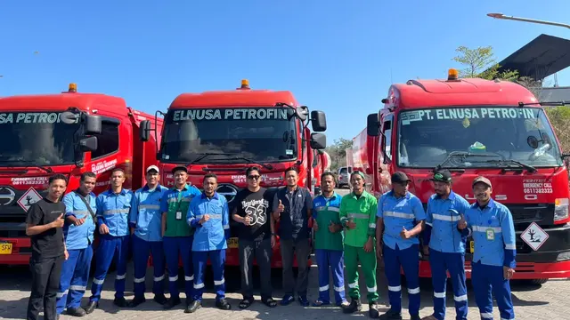Elnusa Petrofin mengerahkan personel dan armada untuk mempercepat pemulihan distribusi BBM di NTT. (Dok Elnusa)