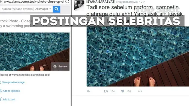 Entah disengaja atau tidak, beberapa selebritas ini malah memakai foto orang lain untuk dipakai dalam akun media sosialnya.