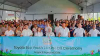 Toyota Eco Youth (TEY) ke-14 resmi bergulir dengan mengusung tema "Decarbonization, Lead The Change, Together for Earth" dan tagline EcoPioneer. (dok. Toyota Indonesia)