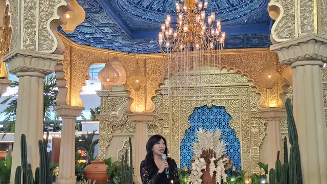Direktur Utama Injourney Indonesia Maya Watono, di Terminal 3 Bandara Soekarno Hatta, Rabu (11/3/2026). (Liputan6.com/Mita)