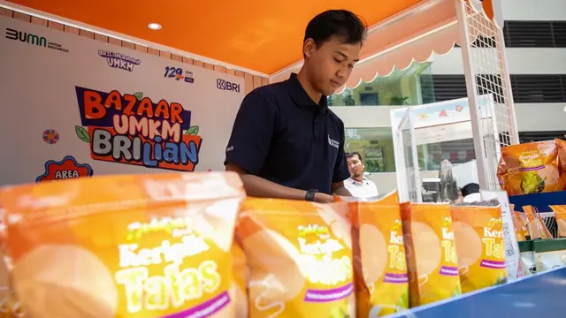 Bazaar UMKM BRILiaN Bantu Perluas Penjualan Usaha Prukades dan Klaster Usaha dari Berbagai Daerah