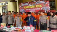 Pengungkapan Sabu Asal Malaysia Diungkap Polres Serang. (Rabu, 21/05/2025). (Polres Serang).