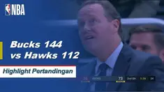 Giannis Antetokounmpo memimpin Milwaukee dalam kemenangan atas Atlanta dengan 16 poin, 10 assist, dan delapan rebound.