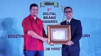 PT Witami Tunai Mandiri (TrueMoney)meraih peringkat tiga dalam kategori “Digital Brand Category E Money Financial Institutions Non-Bank.”