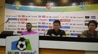 Pelatih Sriwijaya FC Hartono Ruslan (indra Pratesta)