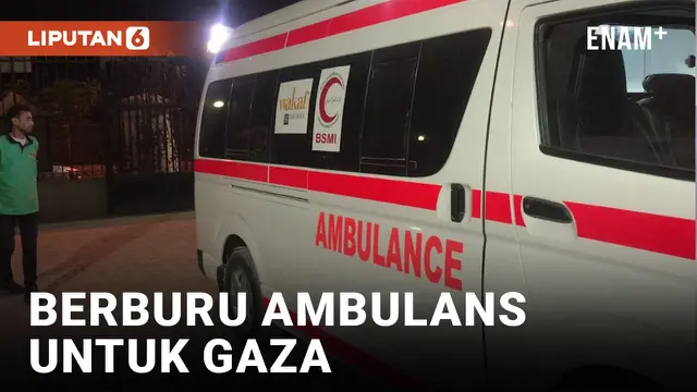 Tim Bulan Sabit Merah Indonesia Berburu Ambulans Untuk Gaza