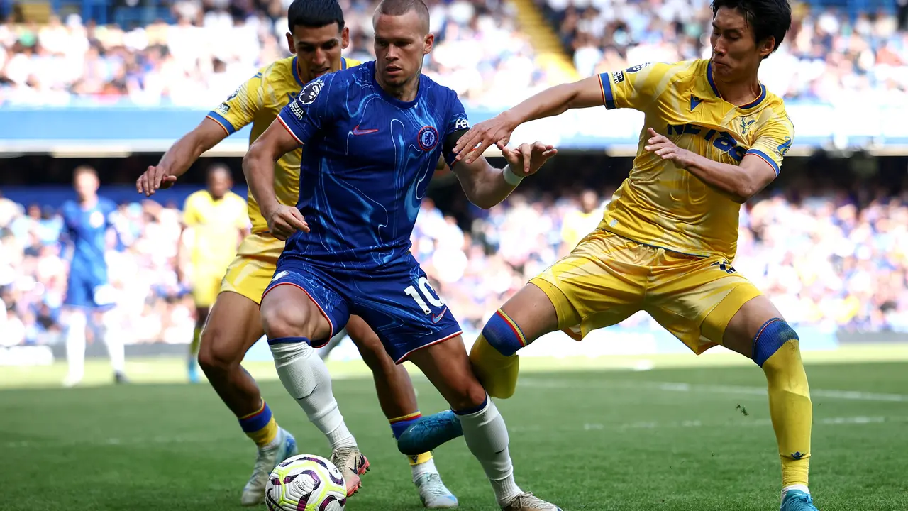 Duel sengit Liga Inggris 2024/2025 antara Chelsea melawan Crystal Palace