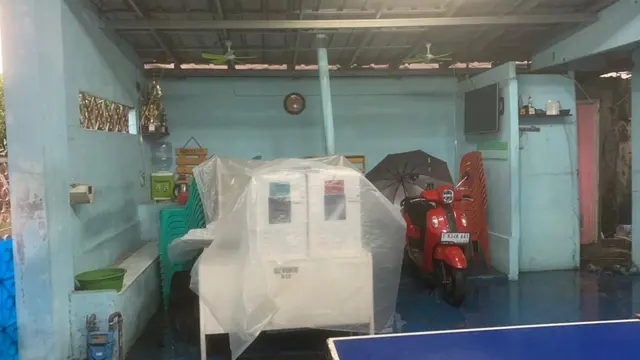 Tempat Pemungutan Suara (TPS) 28 Kota Bogor terendam banjir (Liputan6.com/Achmad Sudarno)