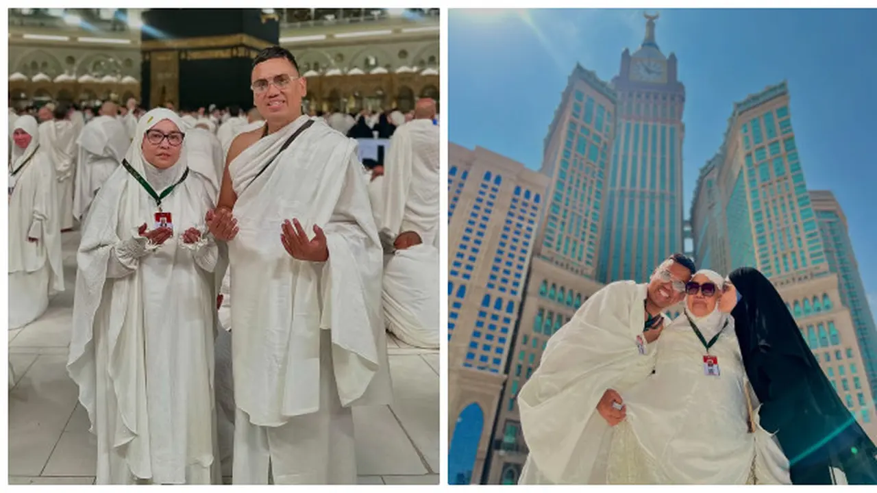 6 Potret Astrid Kuya Umrah di Bulan Ramadan,
