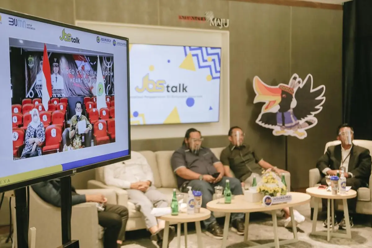 Kegiatan JBS Talk secara virtual, Senin (6/9/2021).