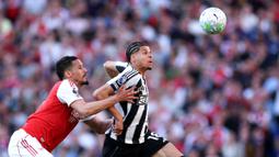 The Gunners susah payah menang dengan skor tipis 1-0. (AP Photo/Ian Walton)