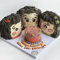 Cake dengan konsep unik tersedia di Minu Cook. (instagram.com/@Minu.cook)