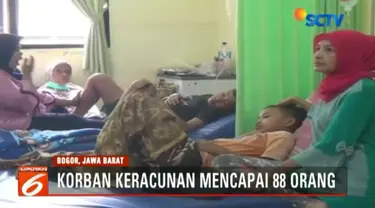 Polisi kini masih menunggu hasil uji laboratorium dari makanan tutut tersebut.