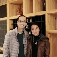 Reza Gunawan dan Dewi Lestari. (Foto: Dok. Instagram @rezagunawan)