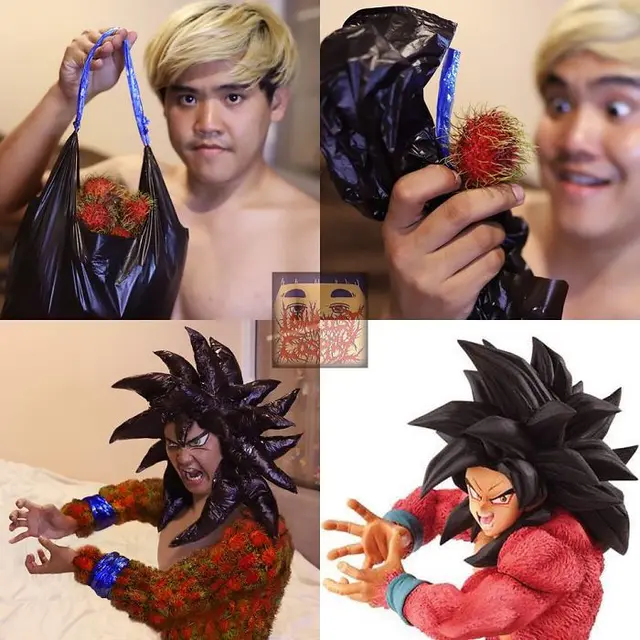 6 Cosplay Low Budget Jadi Karakter Dragon Ball Ini Bikin Ngakak