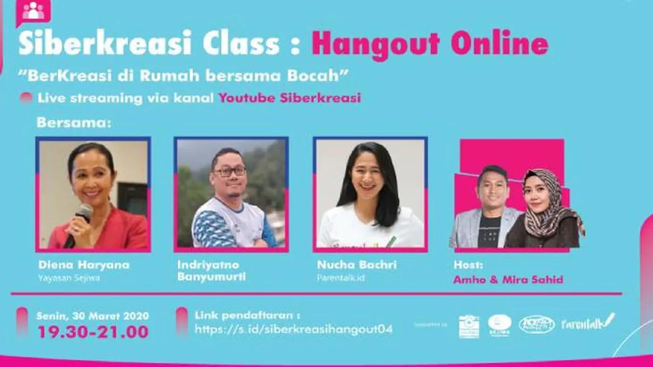 Sisternet dan Siberkreasi Gelar Kelas Edukasi Online