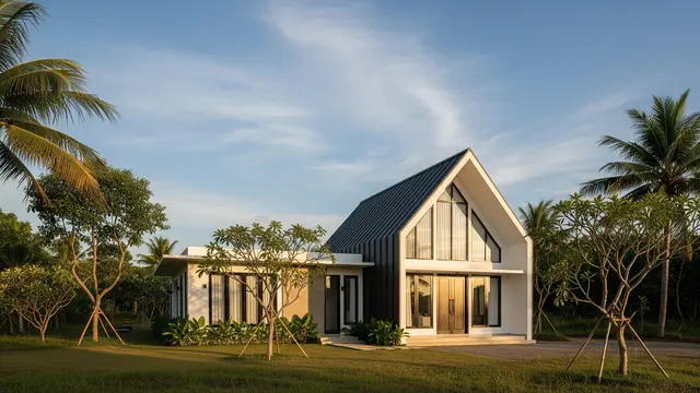 Rumah Minimalis Atap Pelana