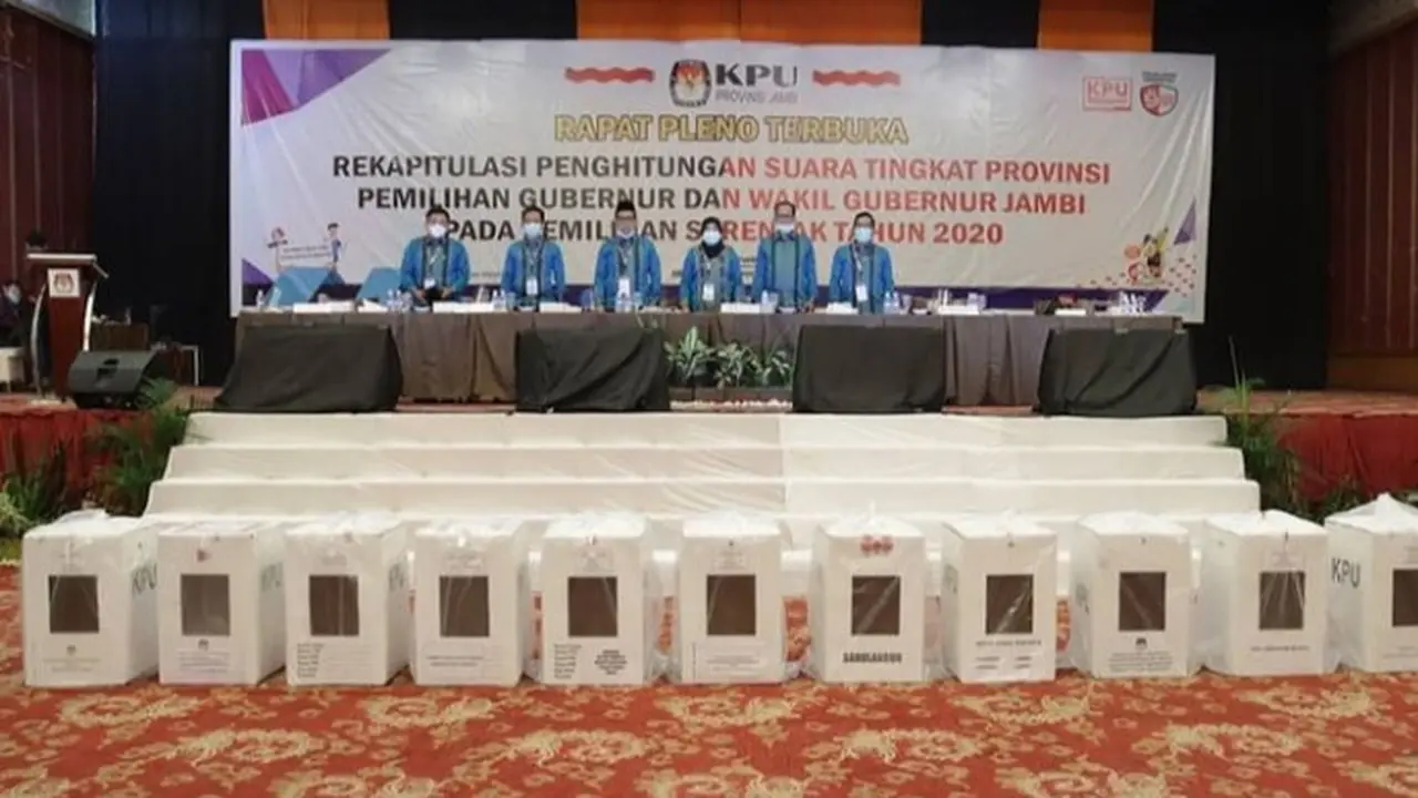 Rapat Pleno KPU Jambi
