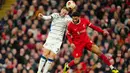 Mario Pasalic memastikan kemenangan Atalanta atas Liverpool melalui golnya di menit ke-83. (AP Photo/Jon Super)