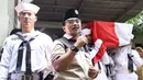 Aktor senior yang namanya melejit berkat perannya sebagai Presiden Soeharto dalam film Penumpasan Pengkhianatan G 30 S PKI (1984) menghembuskan napas terakhirnya pada Selasa (17/4/2018). (Adrian Putra/Bintang.com)